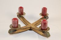 Adventskranz aus Fassdauben