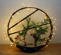 Fassring 35 cm mit LED L&auml;mpchen